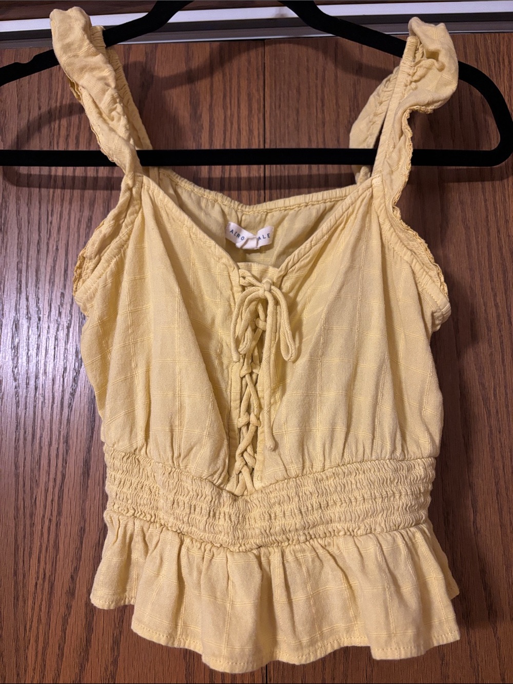 Aeropostale Yellow Tank Top